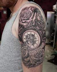 100 Awesome Watch Tattoo Designs Cuded Pocket Watch Tattoos Watch Tattoos Watch Tattoo Design
