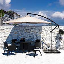 We did not find results for: Buy Bumblr Offset Umbrella 10ft Cantilever Hanging Patio Umbrella Large Outdoor Market Umbrellas With Crank Cross Base Uv Protected Sun Shade For Garden Lawn Deck Backyard Pool Beige Online In Indonesia