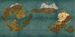 My First World Map Made From 8 Inkarnate Maps Map World Map World