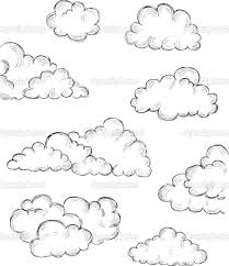 Hand Drawn Clouds Cloud Drawing How To Draw Hands Drawings
