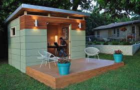 Introducing Shedquarters The Hot New Trend Home Based Business Owners Are Drooling Over Prefab Sheds Backyard Office Livable Sheds