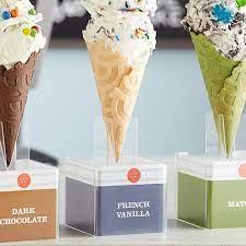 The Konery French Vanilla Waffle Cone Stand In 2021 Waffle Cones French Vanilla Gourmet Ingredients