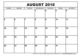 Calendar Template By Vertex42 In 2020 August Calendar Printable Blank Calendar Calendar Printables