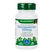 Glucomannan 500mg Capsules Vegan Holland Barrett