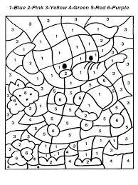 Download Color By Numbers Coloring Pages Download And Print Color By Numbers Coloring Pages