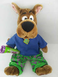 18 Too Scary Talking Scooby Doo Plush With Ghost Flashlight Shivers 1998 Works Cartoonnetwork Pet Toys Baby Plush Plush