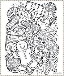 Free Christmas Cookies Coloring Pages Funny And Easy Printable Christmas Coloring Pages Christmas Coloring Sheets Free Christmas Coloring Pages