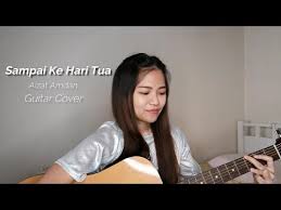 chorus menarilah sayang di hari bahagia di bawah bulan bintang kasih kita berdua jangan bimbang sayang kita harungi bersama berdua selamanya sampai ke hari tua mencintaimu. Aizat Amdan Sampai Ke Hari Tua Guitar Cover Youtube