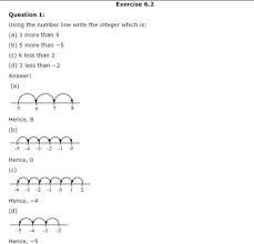 Ncert Solutions For Class 6 Maths Chapter 6 Integers Exercise 6 2 Ncertsolutionsforclass6maths Class6mathsncertsolutions N Class 6 Maths Math Integers Math