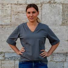 Kostenlose schnittmuster als pdf ausdrucken schnittmuster in orgnialgröße ausdrucken, ausschneiden und losnächicken. Schnittmuster Shirt Nyima Mit V Ausschnitt Inkl Nahanleitung Textilsucht