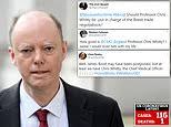 Prof whitty does not respond and puts on a face mask. Chris Whitty Becomes Unlikely Social Media Star Leading The Fight Against Coronavirus Sound Health And Lasting Wealth