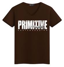 Summer New Arrivals Primitive Mens Casual Cotton T Shirt Fashion Hipster Skate Streetwear Rock Style T Shirts Plus Size S 5xl