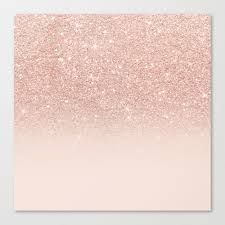In a rgb color space, hex #b76e79 (also known as rose gold) is composed of 71.8% red, 43.1% green and 47.5% blue. Rose Gold Faux Glitter Pink Ombre Color Block Leinwanddruck Von Girlytrend Society6