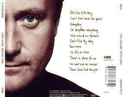 Caratula Trasera De Phil Collins Both Sides Phil Collins Caratula Portadas