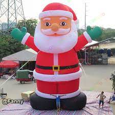 5.0 out of 5 stars. Merry Christmas 10m 33ft Tall Giant Inflatable Santa Claus Clause Aliexpress