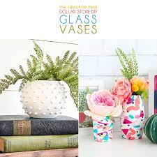 Dollar Diy Glass Vases