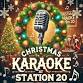 Christmas Karaoke at Station 20 event image