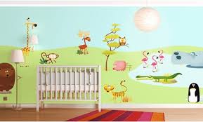 Cette entreprise est basée en chine. Stickers Jungle Stickers Chambre Enfant Leostickers