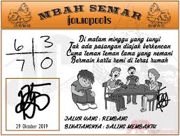 Syair Sd Mbah Semar 29 Oktober 2019 Keluaran Togel