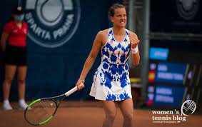 Strycova barbora (52) / czech republic. Women S Tennis Blog On Twitter Barbora Strycova Not Sponsored By Sergio Tacchini Any More Is Wearing A Dress By Czech Designer Jan Cerny This Week At The Prague Open Https T Co 6l9ormbzvl
