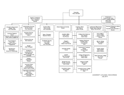 organizational chart office of the chancellor university