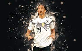 Born 11 january 1996) is a german professional footballer who plays as a winger for bundesliga club bayern munich and the german. Download Wallpapers 4k Leroy Sane Abstract Art Germany National Team Fan Art Sane Soccer Footballers Neon Lights German Football Team Besthqwallpapers Fan Art Football Team Soccer