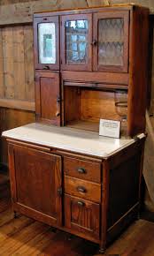 golden oak antique hoosier cabinet