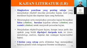 4 cara mudah menulis pernyataan masalah untuk project sarjana muda. 3 In 1 Tulis Kajian Literatur Siri 1 Youtube