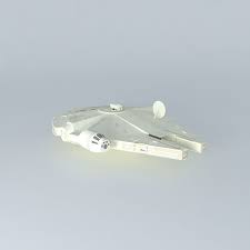 3d Model Star Wars Millennium Millenium Falcon Cgtrader