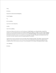 Appreciation Letter For Project Completion Templates At Allbusinesstemplates Com