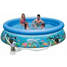 Naduvnoj Bassejn Intex 28126 305 H 76 Sm Http Intex Bassein Com Ua Naduvnye Basseiny Intex 2 Easy Set Pools Inflatable Swimming Pool Cheap Above Ground Pool