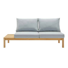 Modway Freeport Karri Wood Outdoor Patio Loveseat With Right Facing Si Modish Store