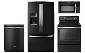 Whirlpool create your starter kitchen and choose from our kitchen appliance packages. Whirlpool Gold Black Ice Appliance Package With Electric Range Whirpack4 Kitchen Appliances Kitchen Kitchen Appliance Storage