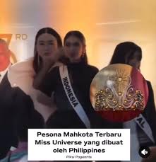 Unveiling of the crown