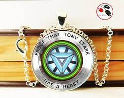 I Love You 3000 Necklace Pendant Arc Reactor Necklace Pendant Etsy Pendant Necklace Pendant Skull Jewelry