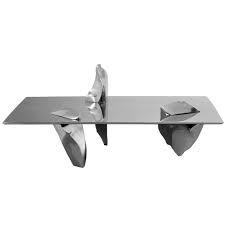 Durable offers quality table legs and table bases that meet or exceed the highest standards in the industry for both finish and construction. Sereno Aluminum Gold Plated Legs Coffee Table By Fredrikson Stallard Driade For Sale At 1stdibs