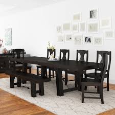 The table and chairs are really gorgeous. Tirana Rustic Solid Wood Extension Dining Table 6 Chairs And Bench Set