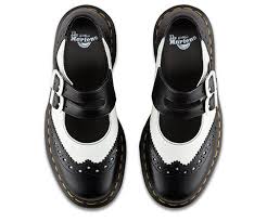 Black And White Doc Martens Mary Jane Our Heritage Double Strap Mary Janes Gets Sharpened Up With Crisp Black And Boot Shoes Women Dr Martens Shoes Shoes