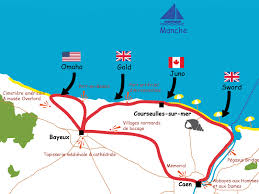 By dawn on june 6, thousands of paratroopers and glider troops were. Radreise An Der Normannischen Kuste Und Landungsstrande Le Velo Voyageur