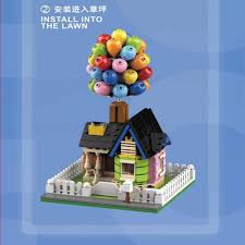 As soon as he takes off, he discovers an unwilling partner: Dk 7025 Up Movie Balloon House Creator Lepin World