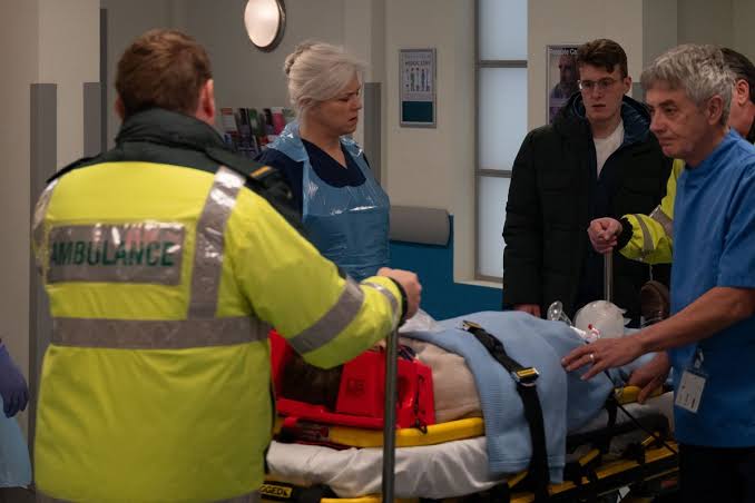 Emmerdale spoilers with Ray's funeral, a villager pushed down the stairs  and a major emergency - Manchester Evening News