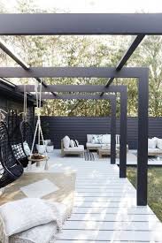 Back Patio Furniture Outdoor Seating Area Outdoor Living Room Furniture And Hanging Chair Livingroo Alfresco Area Outdoor Seating Areas Outdoor Living Rooms