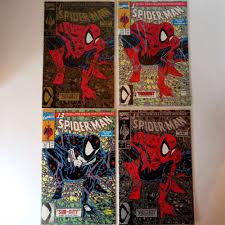 Black And Silver Spiderman Suit Spider Man 1 1990 Torment Gold Green Silver 13 Black Suit Marvel C03 Spiderman Marvel Black Costume