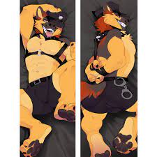 Dakimakura Anime Furry Orcus Rex (Bad Dragon) Pillowcase Double
