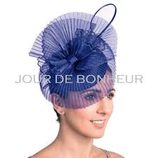 Maybe you would like to learn more about one of these? Bibi Voilette Plissee Bleu Royal Bibi Chapeau Mariage Accessoire De Coiffure
