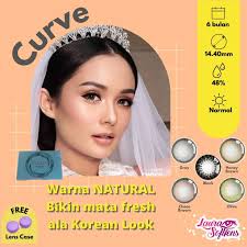 CURVE Softlens by IRISHLAB Choco Brown Black Honey Gray Olive 14.40mm  normal plano