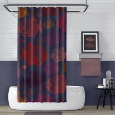 Black And Blue Shower Curtain Pin On Beach House Decor