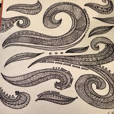 Sharpie Zentangle Of Swirly Wind Zendoodle Zentangle Sharpieart Diy Art Sharpie Swirls Wind Sharpie Art Wind Tattoo Zentangle Patterns