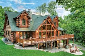 Start assembling the block in the center, with the two squares. The Right Wood Species For Your Log Home