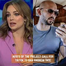 King of misogyny' viral TikToker Andrew slammed by hosts of The Project who  call for the social media platform to kick him off the platform. Do you  think he should be kicked